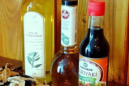 Салат из сушеных баклажан по-корейски: шаг 1