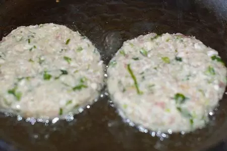 Котлеты из баранины с рисом кубань: шаг 3