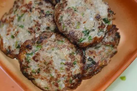 Котлеты из баранины с рисом кубань: шаг 4