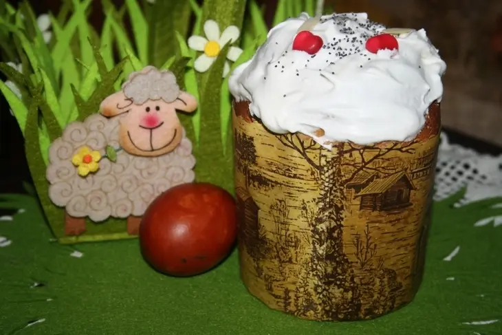 Куличи пасхальные с цельнозерновой мукой: шаг 16