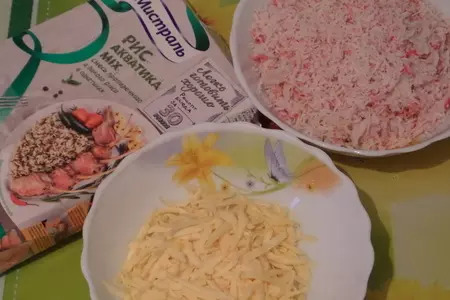 Нежные крабовые тефтельки с рисом "акватика mix" мистраль: шаг 3