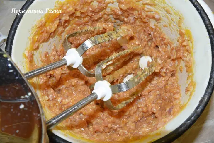 Суп тыквенный с фаршем и кунжутом: шаг 5