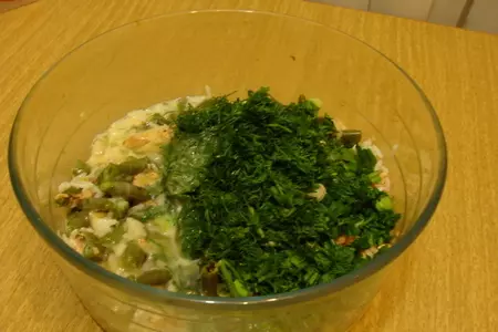 Пирог с рисом, фасолью и рыбой: шаг 4