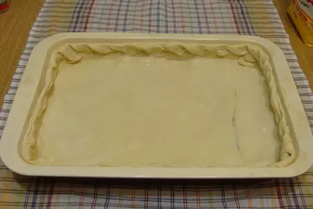 Пирог с рисом, фасолью и рыбой: шаг 6