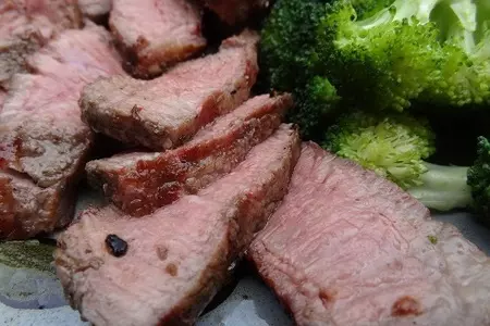 Мраморная говядина с кукурузой и броколи: шаг 9