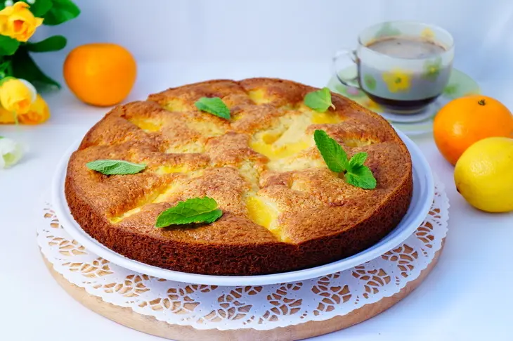 Цитрусовый пирог с греческим йогуртом: шаг 6