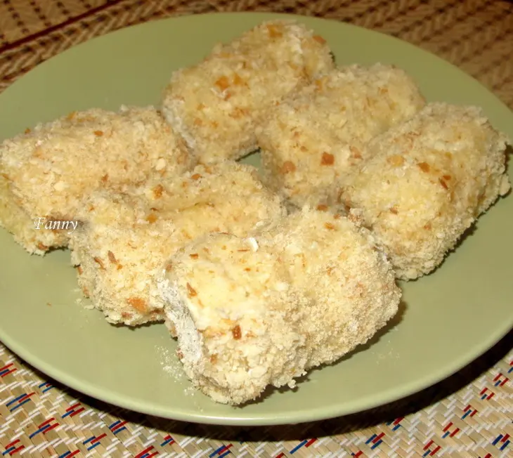 Картофельные крокеты с моцареллой - crocchette di patate e mozzarella: шаг 5