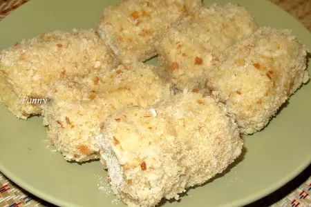 Картофельные крокеты с моцареллой - crocchette di patate e mozzarella: шаг 5