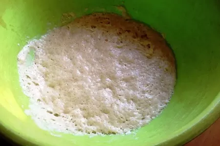 Кулич с шафраном и клюквой на сливках: шаг 5