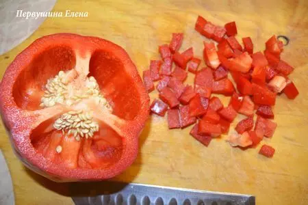 Рис под сливочно-грибным соусом: шаг 3