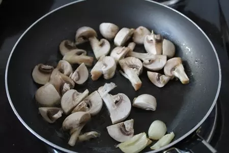 Грибы с трюфельным маслом: шаг 4