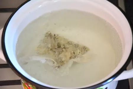 Рис с грибами и свининой под сырной корочкой: шаг 1