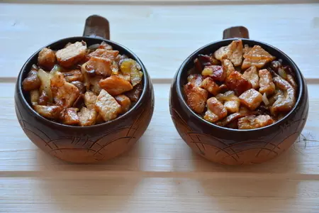Рис с грибами и свининой под сырной корочкой: шаг 9