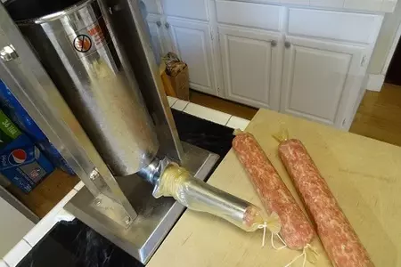 Колбаса с индейкой: шаг 5