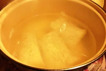 Курица стир-фрай с зелёным луком и рисом басмати: шаг 8