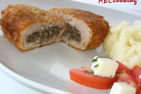 Котлеты с грибной начинкой: шаг 2