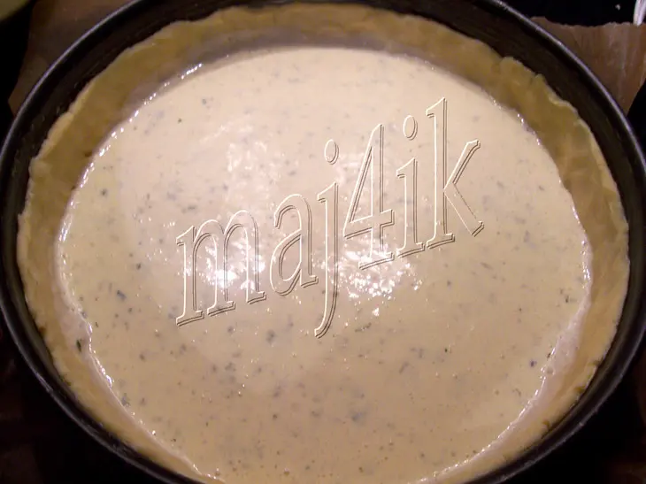 Киш с творогом и морковкой: шаг 6