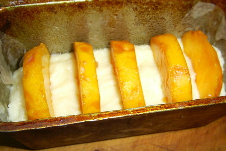 Запеканка манная с персиками: шаг 5