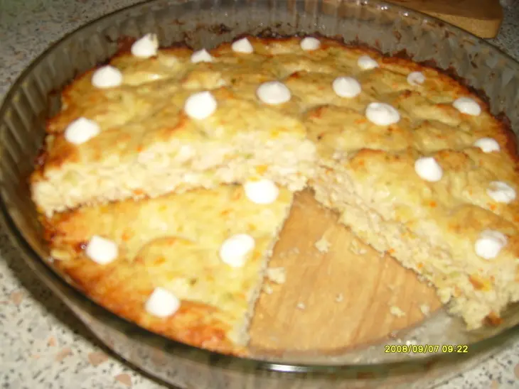 Куриное суфле с кабачками.: шаг 1