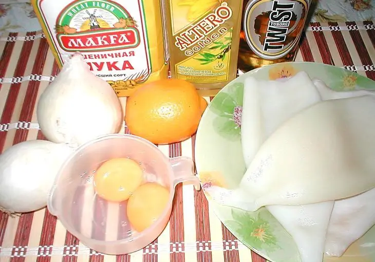 Закусочные  колечки: шаг 1