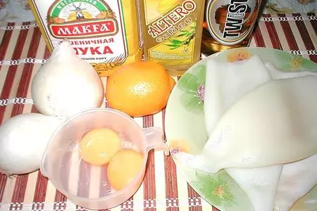 Закусочные  колечки: шаг 1