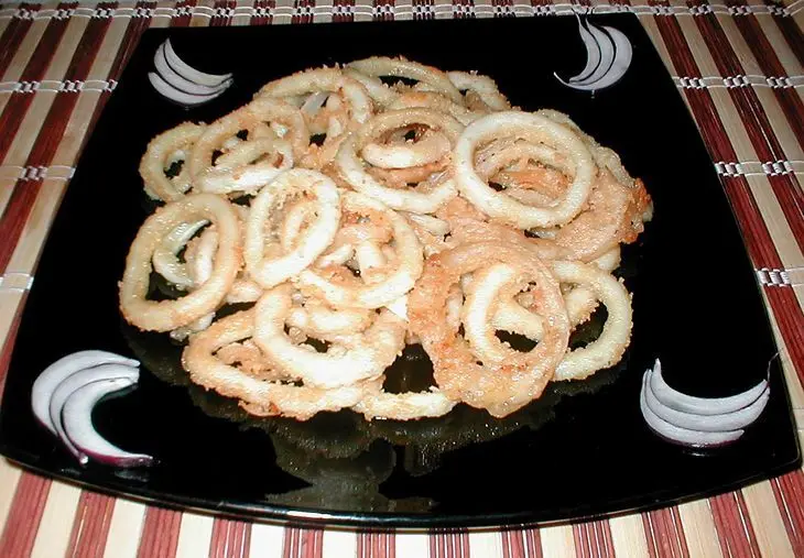 Закусочные  колечки: шаг 7