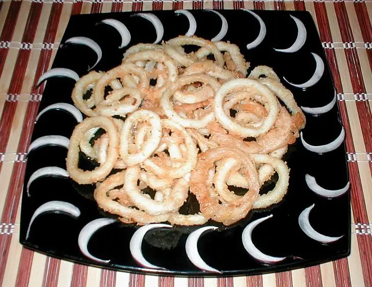 Закусочные  колечки: шаг 8