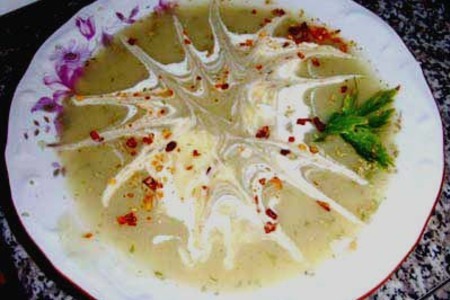Суп-пюре из цветной капусты: шаг 2