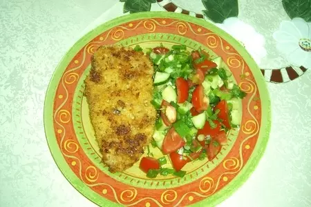 Курица в ореховой панировке: шаг 2