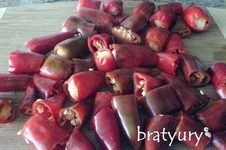 Перец для друзей по рецепту друга: шаг 1