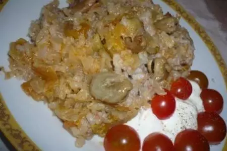 Ленивые глубцы с бобами в соусе: шаг 1