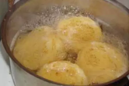 Лисички с макаронами и сыром: шаг 5