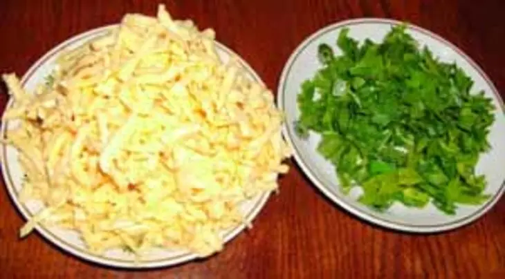 Лисички с макаронами и сыром: шаг 6