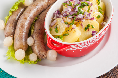 Венский картофельный салат (wiener erdäpfelsalat): шаг 4