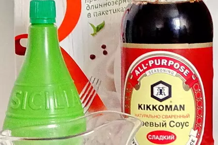 Теплый салат из риса с жареными креветками и ананасом: шаг 8