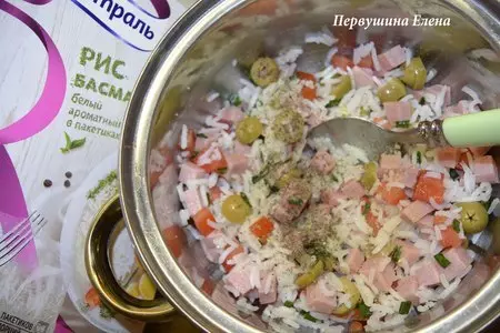 Салат по-средиземноморски + ароматная заправка: шаг 13