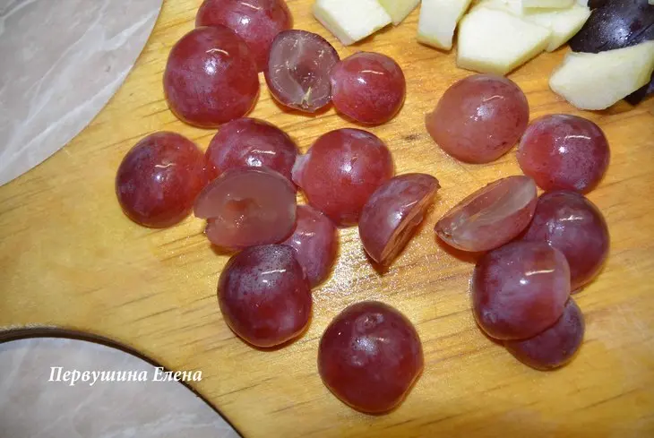 Фруктово-ягодный десерт с медовым рисом: шаг 4