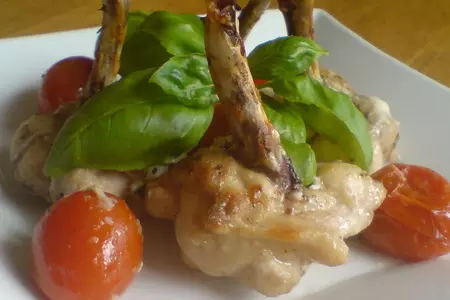 Горячая закуска из куриных крылышек//"лолипоп": шаг 8
