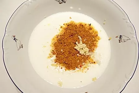 Куриные отбивные в гороховом кляре с рисом: шаг 2