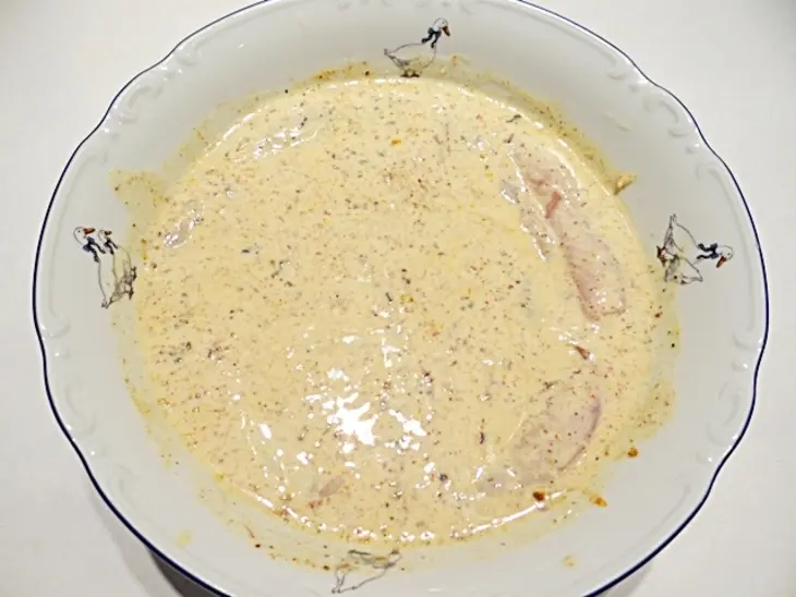 Куриные отбивные в гороховом кляре с рисом: шаг 3