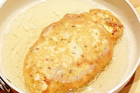 Куриные отбивные в гороховом кляре с рисом: шаг 9