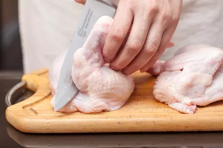 Цыпленок по-венски (backhendl): шаг 1