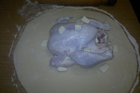 Курица, запеченная в тесте : шаг 5