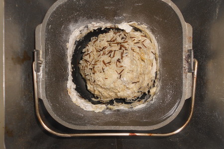 Хлеб с рисом акватика mix,с овсяными хлопьями и кукурузной мукой: шаг 4
