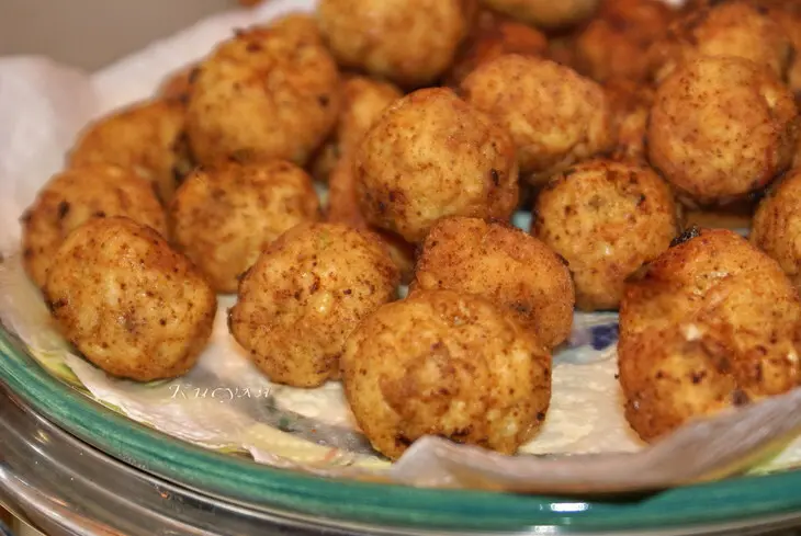 Куриные крокеты (сroquettes de poulet): шаг 8