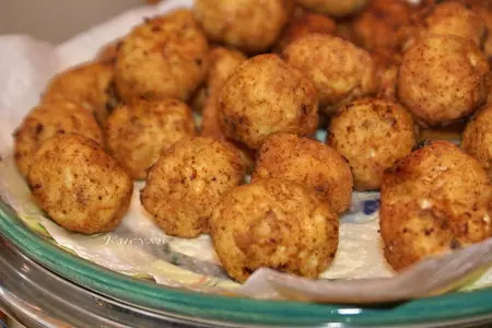 Куриные крокеты (сroquettes de poulet): шаг 8
