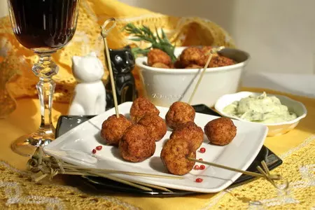 Куриные крокеты (сroquettes de poulet): шаг 11