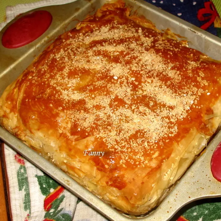 Марокканская бистийя с курицей: шаг 9