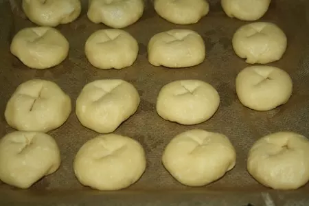 Арабская выпечка с хумусом: шаг 8