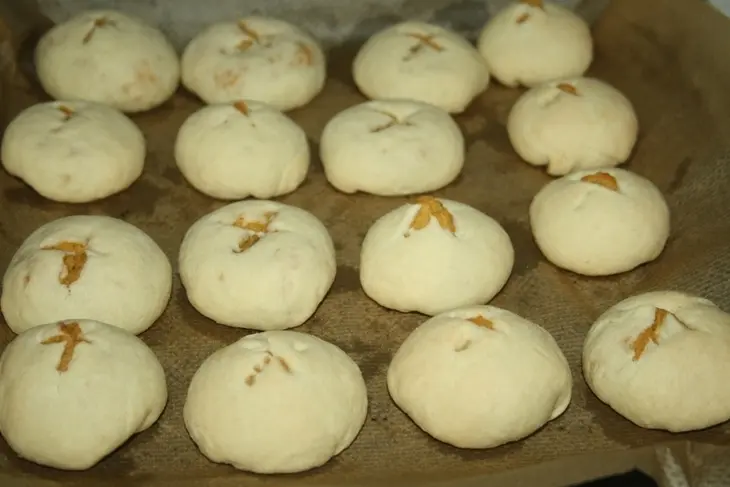 Арабская выпечка с хумусом: шаг 9